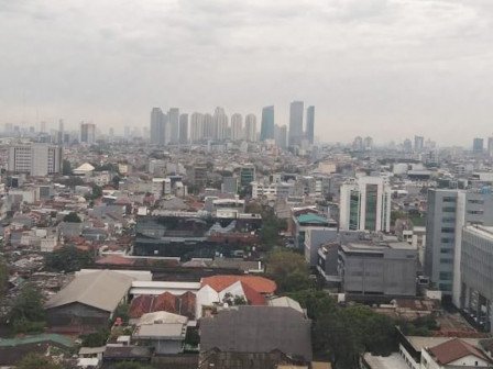 Kondisi udara di Jakarta (Sinpo.id/Berita Jakarta)