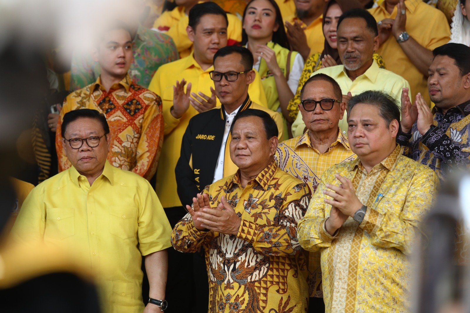 Prabowo bersama para elite partai Golkar (Sinpo.id/TiM media)
