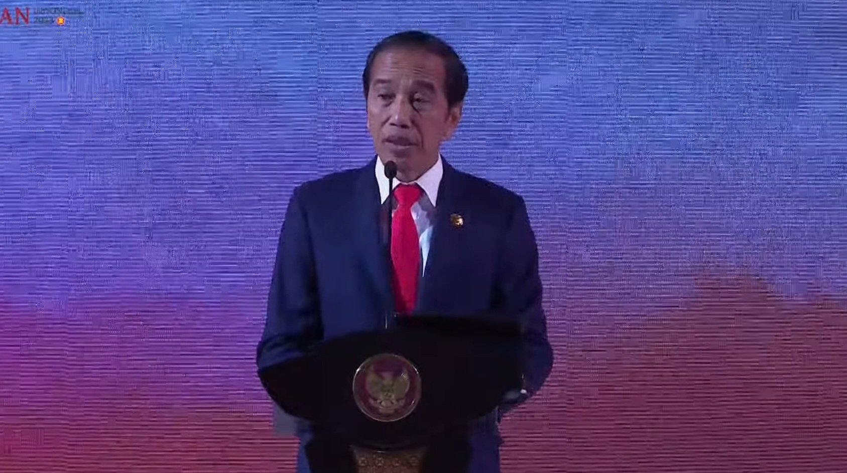 Presiden Jokowi saat membuka ASEAN-Indo-Pacific Forum (SinPo.id/ Setkab)