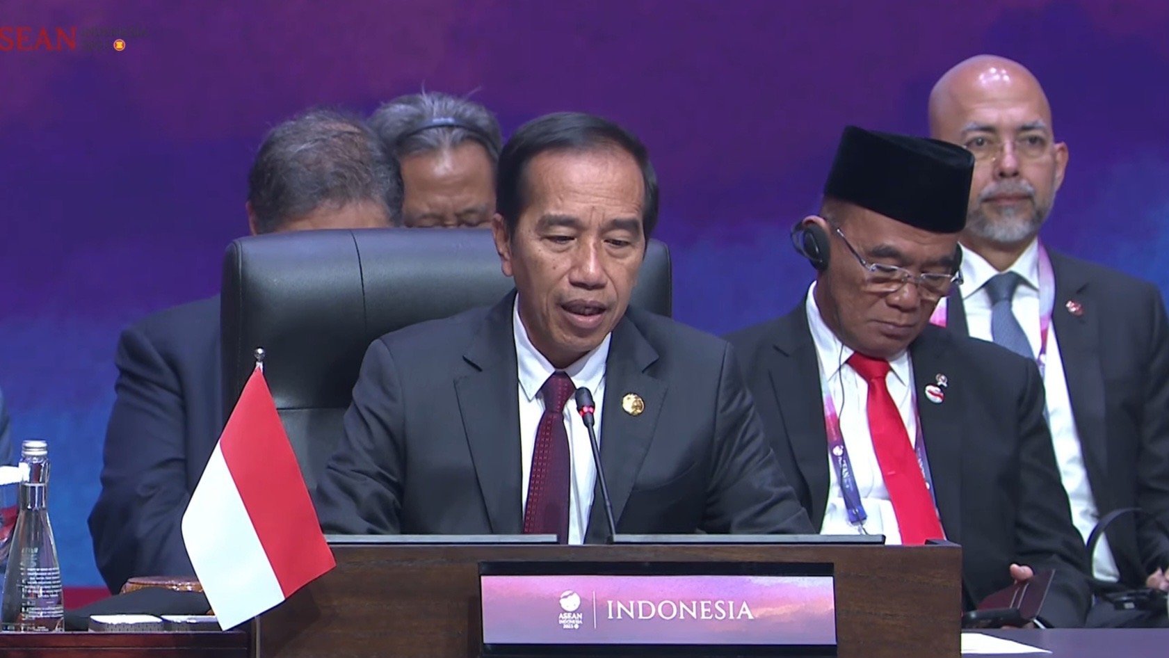 Jokowi membuka KTT ASEAN-Korsel. (SinPo.id/Setkab)