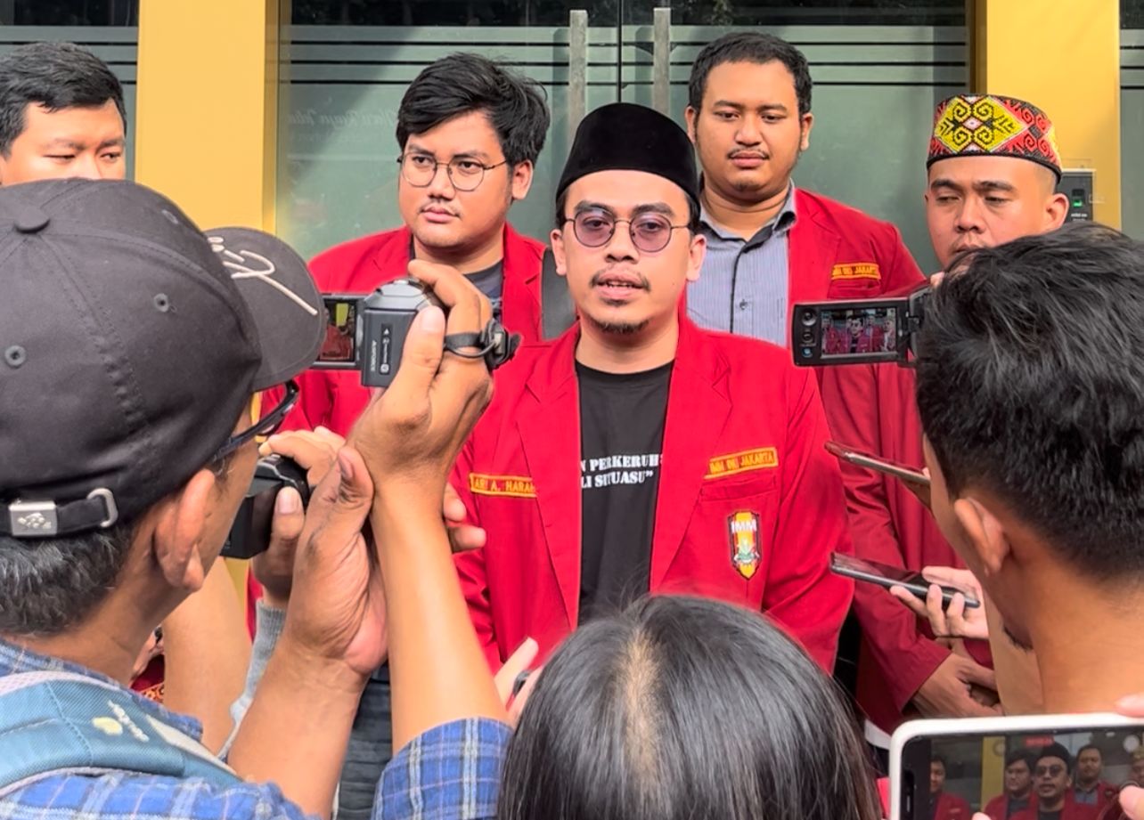 Ketua Umum DPD IMM DKI Jakarta Ari Aprian Harahap /anam SinPo.id