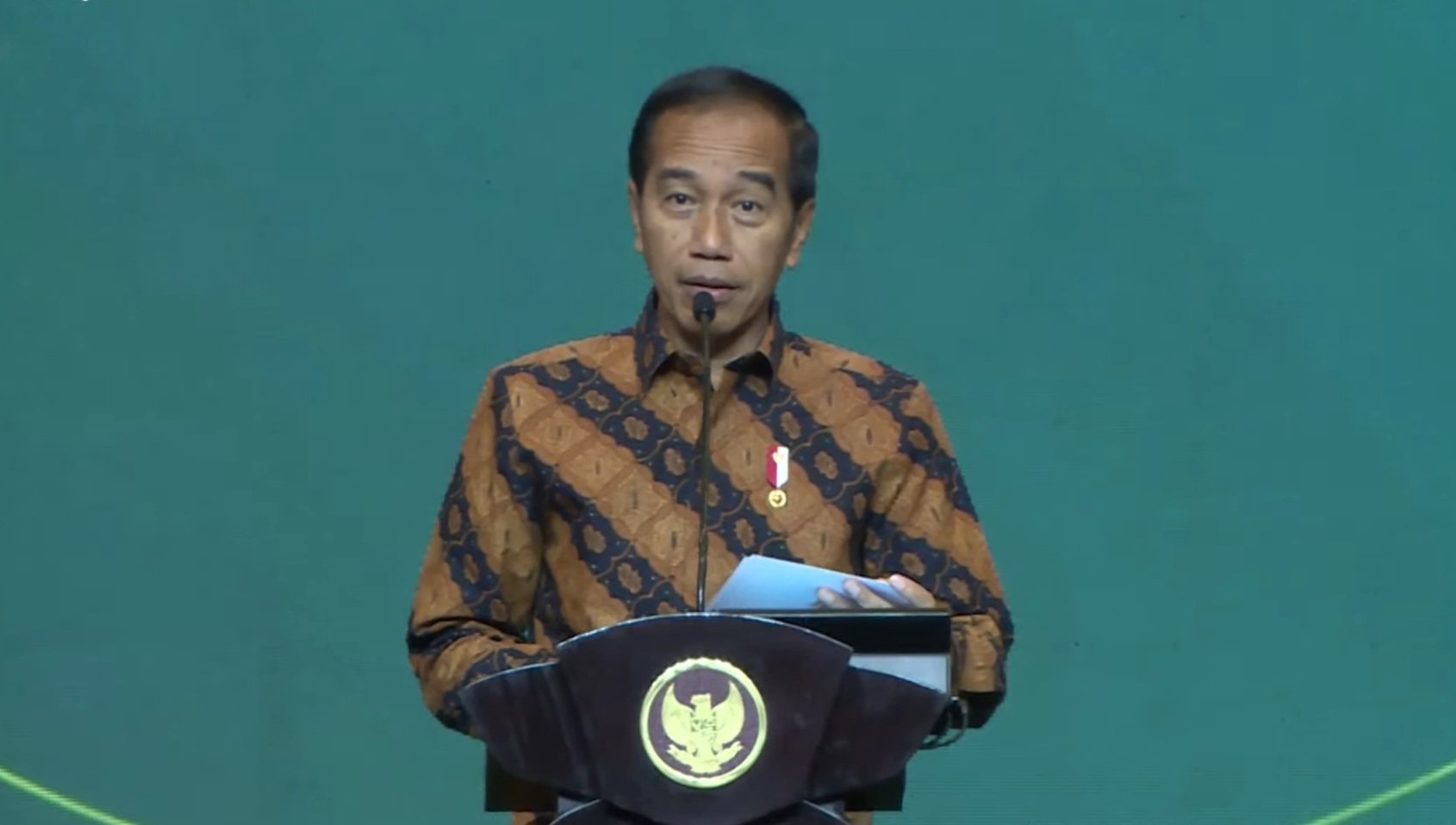 Presiden Jokowi membuka Indonesia Furniture Industry And Handicraft Association (IFFINA) 2023 (SinPo.id/Setkab)