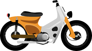Ilustrasi sepeda motor (pixabay)