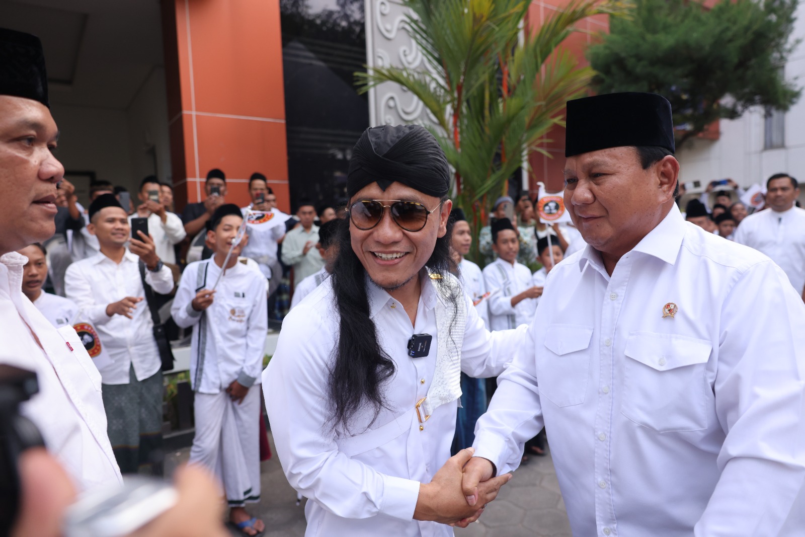 Prabowo hadiri forum silaturahmi 1.000 Kyai se-Yogyakarta dan didoakan menjadi Presiden RI (Ashar/SinPo.id)