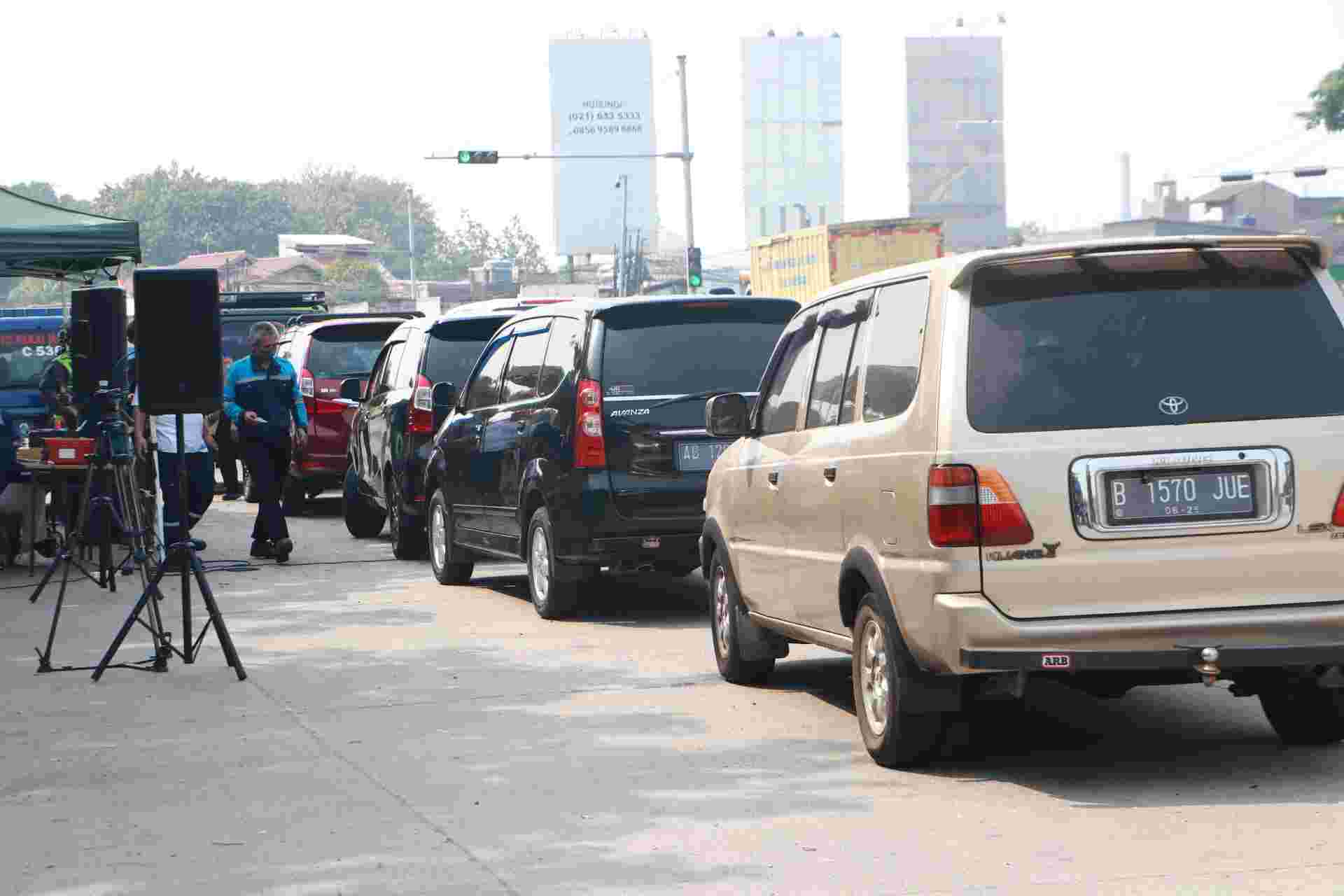 Uji emisi kendaraan bermotor. (SinPo.id/Berita Jakarta)