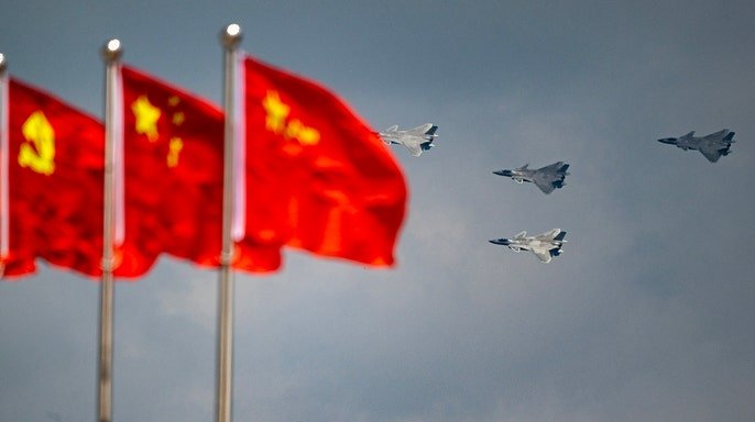 Sejumlah pesawat tempur China masuk wilayah udara Taiwan (SinPo.id/Getty Images)