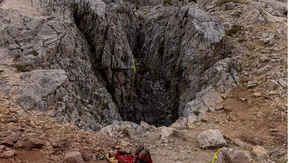 Foto salah satu gua terdalam di Turki, (SinPo.id/Reuters)