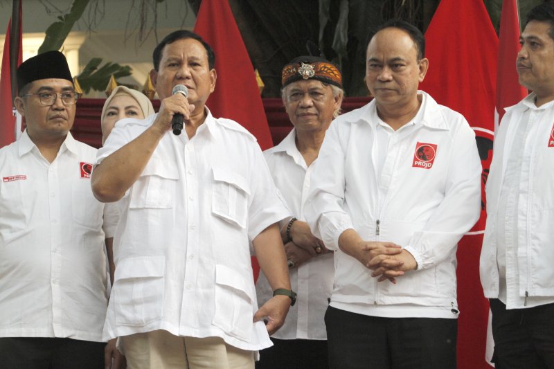 Projo Deklarasi dukung Prabowo Subianto Presiden 2024 (Ashar/SinPo.id)