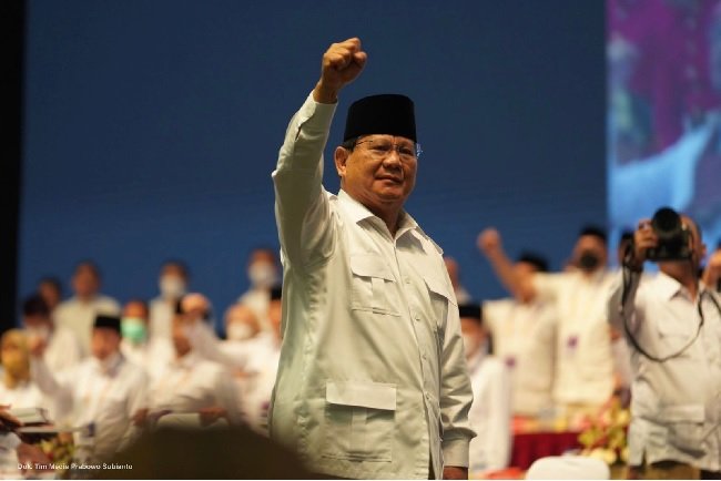Ketua Umum Partai Gerindra, Prabowo Subianto. Foto: SinPo.id/Ashar