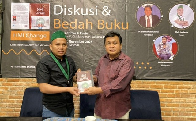 Bedah buku 'HMI Change' di Jakarta. Istimewa.
