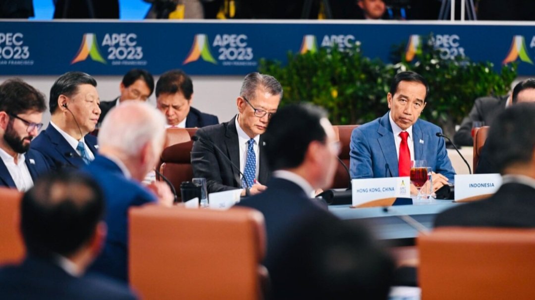 Presiden Jokowi di Forum APEC Economic Leaders (SinPo.id/ Setpres)