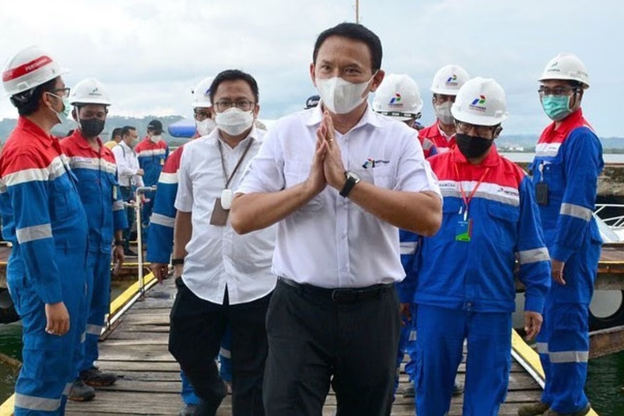 Komisaris Utama Pertamina, Basuki Tjahaja Purnama (Ahok). (SinPo.idInstagram @basukibtp)