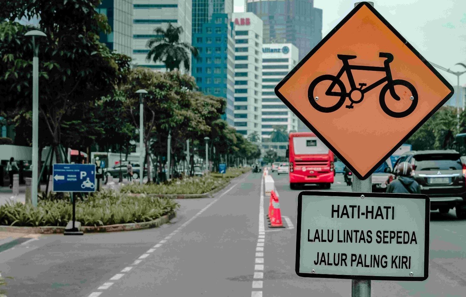 Jalur sepeda DKI Jakarta (Sinpo.id/Pemprov DKI)