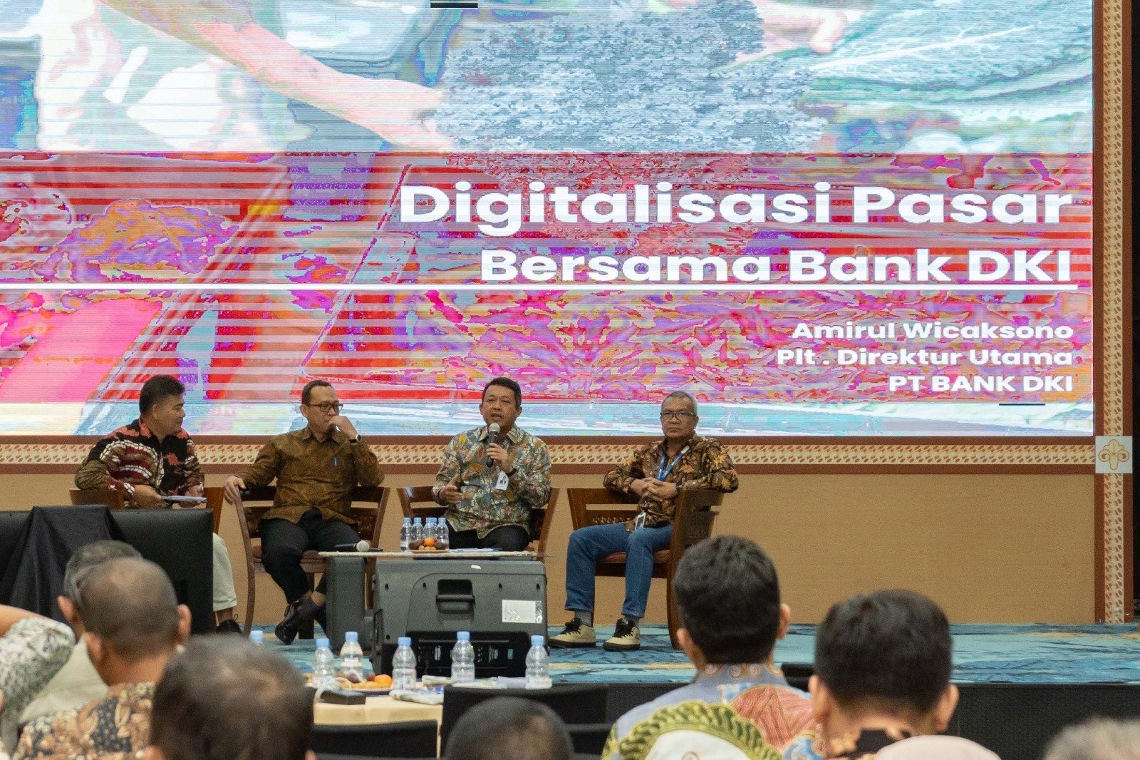Diskusi Digitalisasi Pasar Bank DKI (SinPo.id/ Dok. Bank DKI)