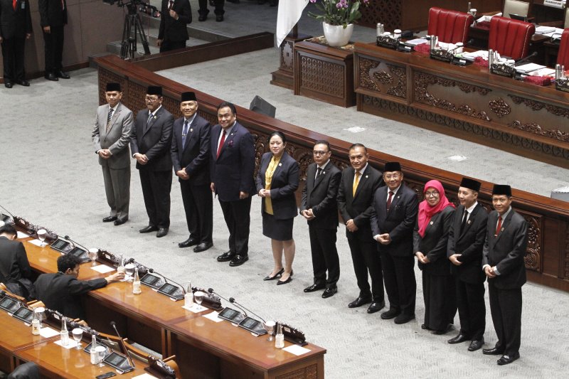 Ilustrasi. DPR RI menyetujui tujuh Calon Hakim Agung dan Hakim Ad Hoc HAM di Rapat Paripurna (Ashar/SinPo.id)