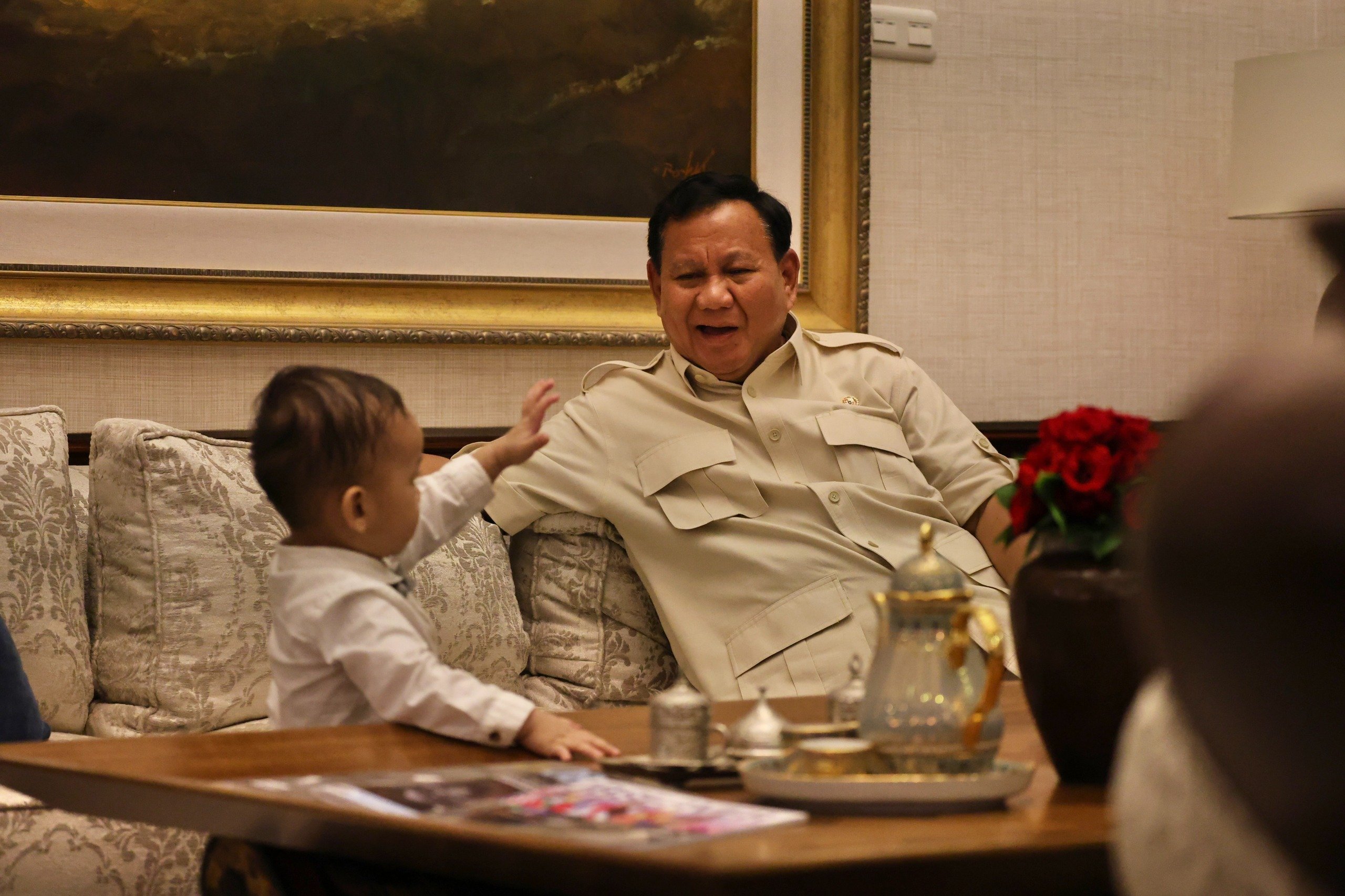 Pertemuan Prabowo dan Kenkalkulus (Sinpo.id/Tim Media)