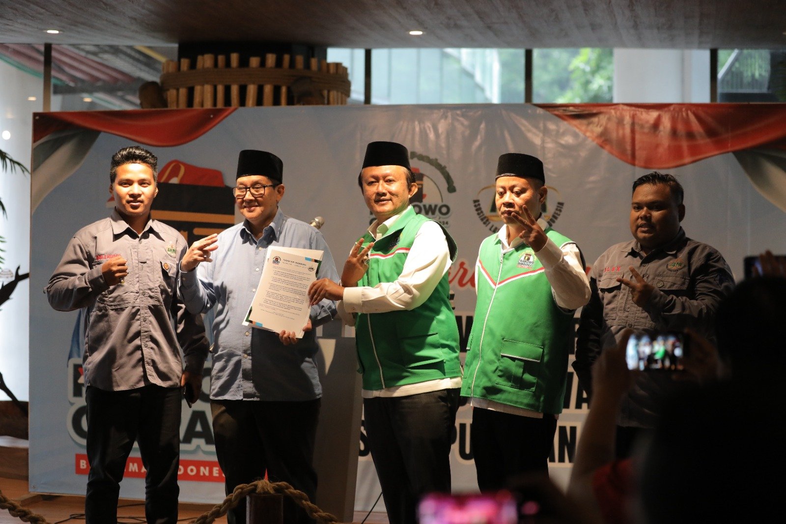 Deklarasi FPPP dukung Prabowo-Gibran (Sinpo.id/Tim Media)