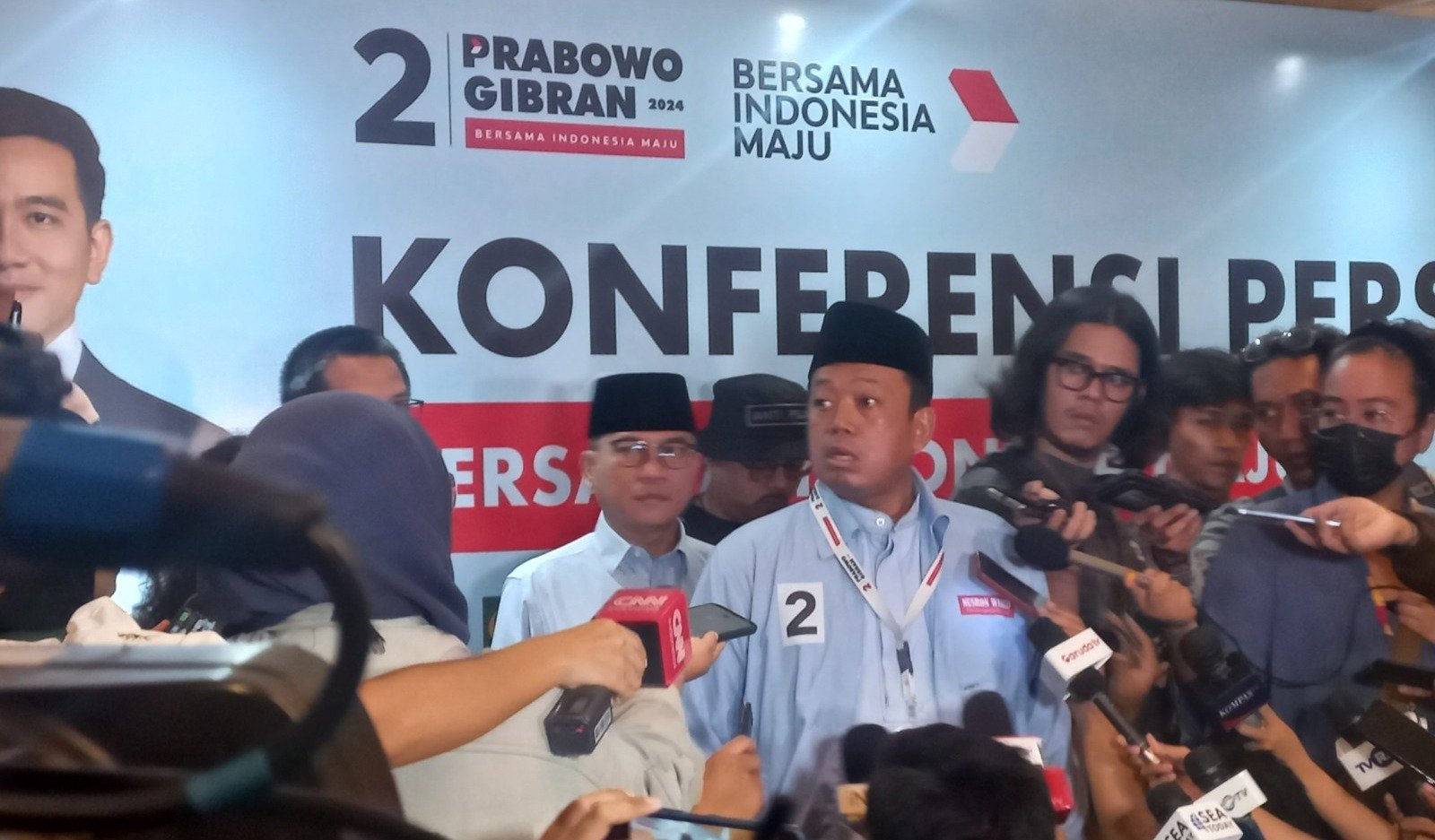 Sekretaris Tim Kampanye Nasional (TKN) Prabowo-Gibran Nusron Wahid. (SinPo.id/Anam)