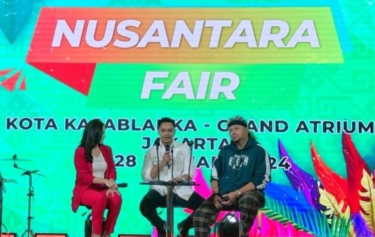 Festival Nusantara Fair yang digelar di Mall Kota Kasablanka, Jakarta. (SinPo.id/Antara)