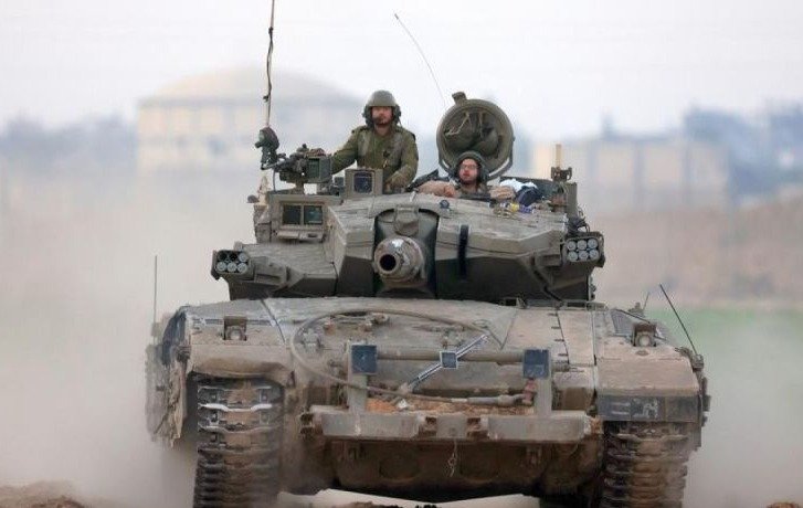 Tentara Israel terlihat di dekat perbatasan Jalur Gaza di Israel selatan pada 6 Januari 2024. (SinPo.id/Xinhua)