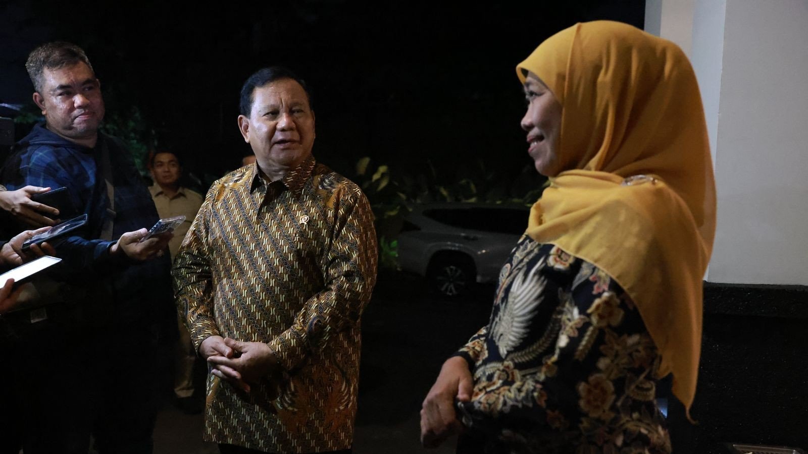 Pertemuan Prabowo dan Khofifah (Sinpo.id/Tim Media)