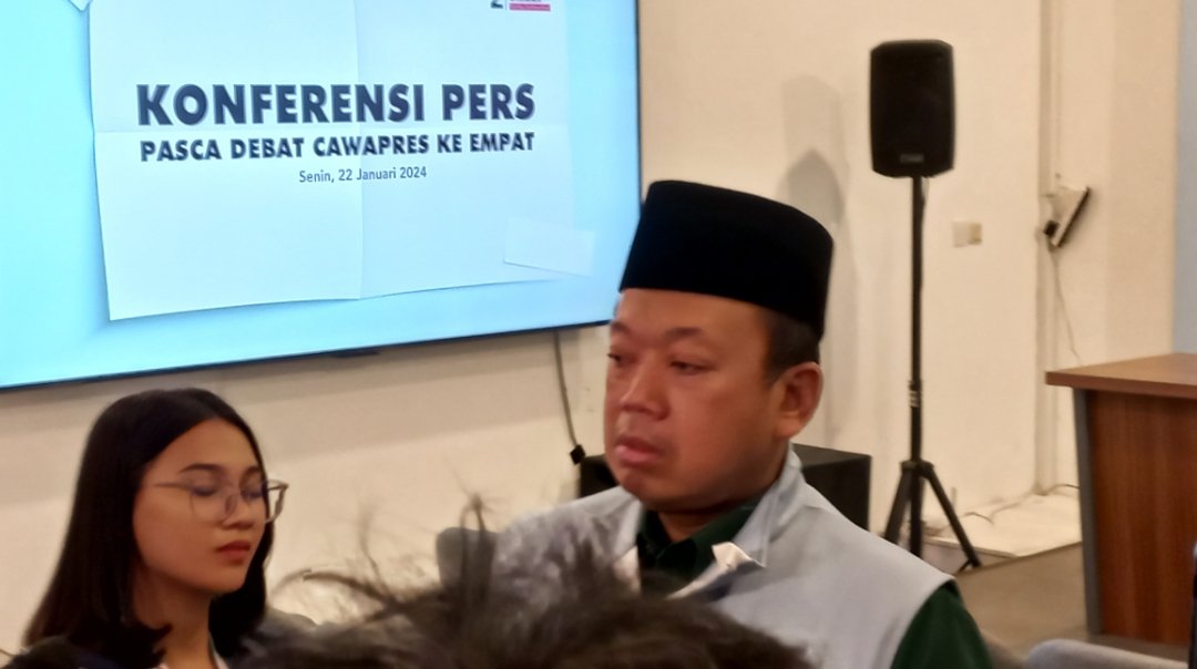 Sekretaris Tim Kampanye Nasional (TKN) Prabowo-Gibran, Nusron Wahid (SinPo.id/ Khaerul Anam)
