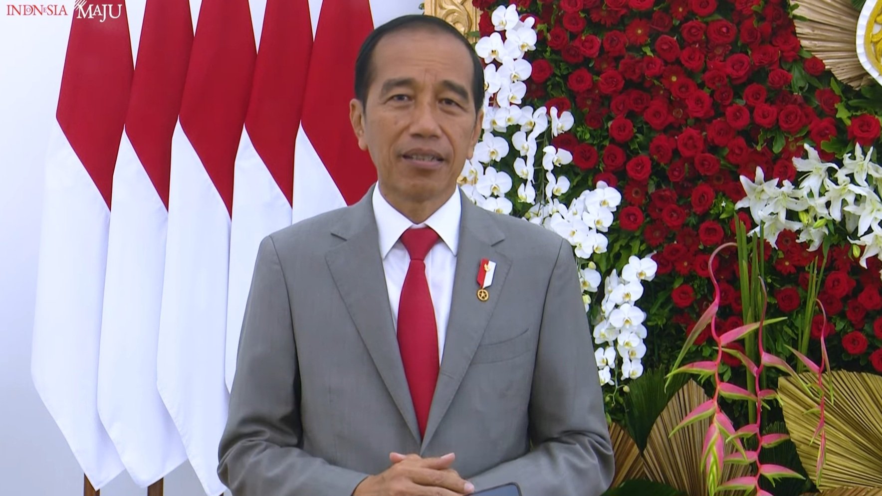 Presiden Jokowi. (SinPo.id /tangkapan layar Youtube Setpres)