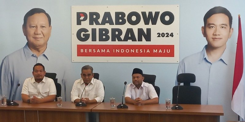Konferensi pers di Media Center TKN Prabowo-Gibran (Sinpo.id)