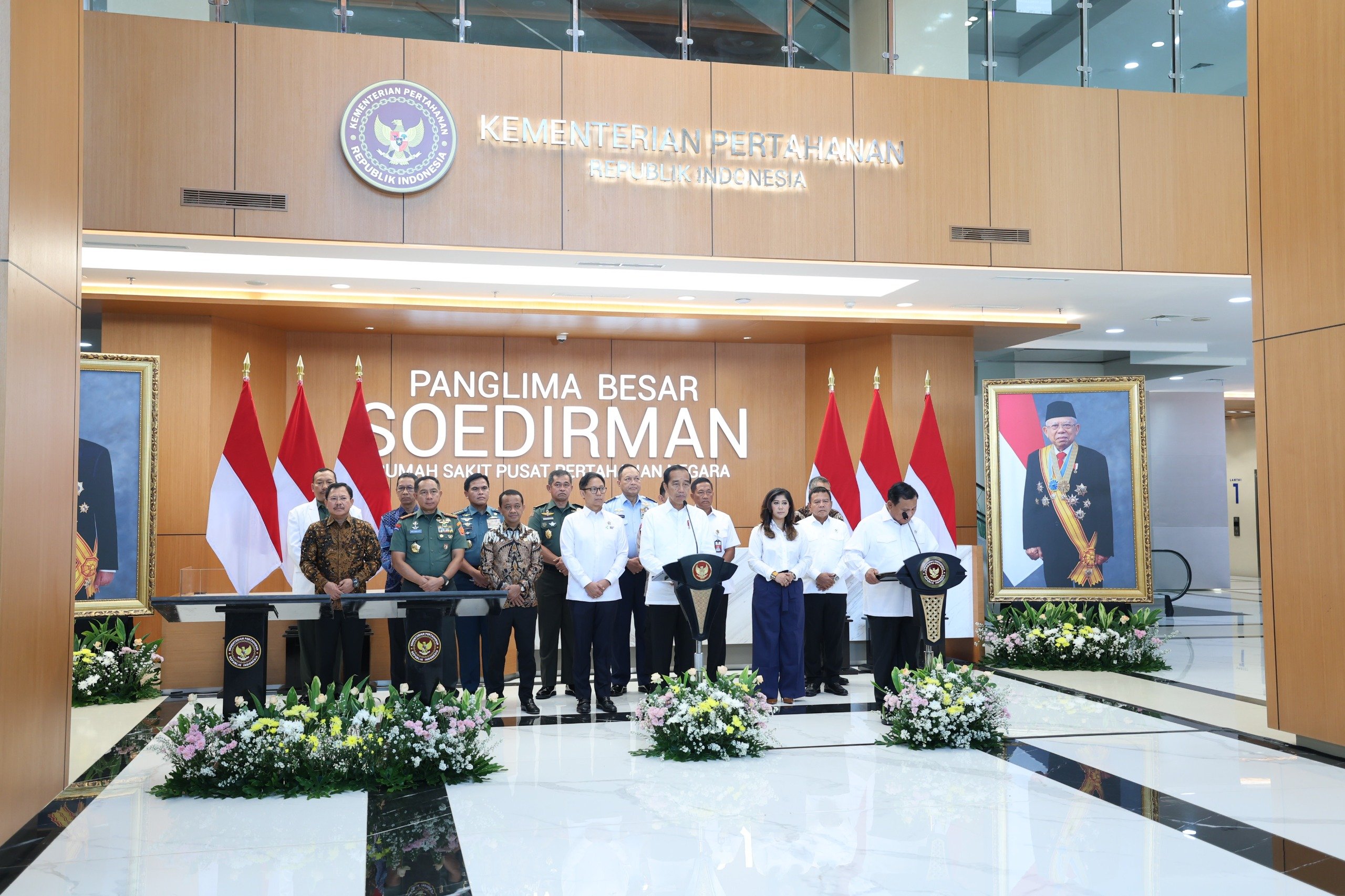 Peresmian RSPPN oleh Jokowi (SinPo.id/TKN)
