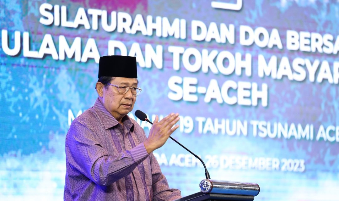 Ketua Majelis Tinggi Partai Demokrat Susilo Bambang Yudhoyono (SBY). (SinPo.id/ Tim Media Prabowo)