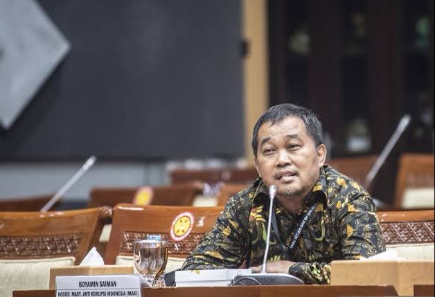 Koordinator Masyarakat Anti-Korupsi Indonesia (MAKI) Boyamin Saiman. (SinPo.id/Antara)