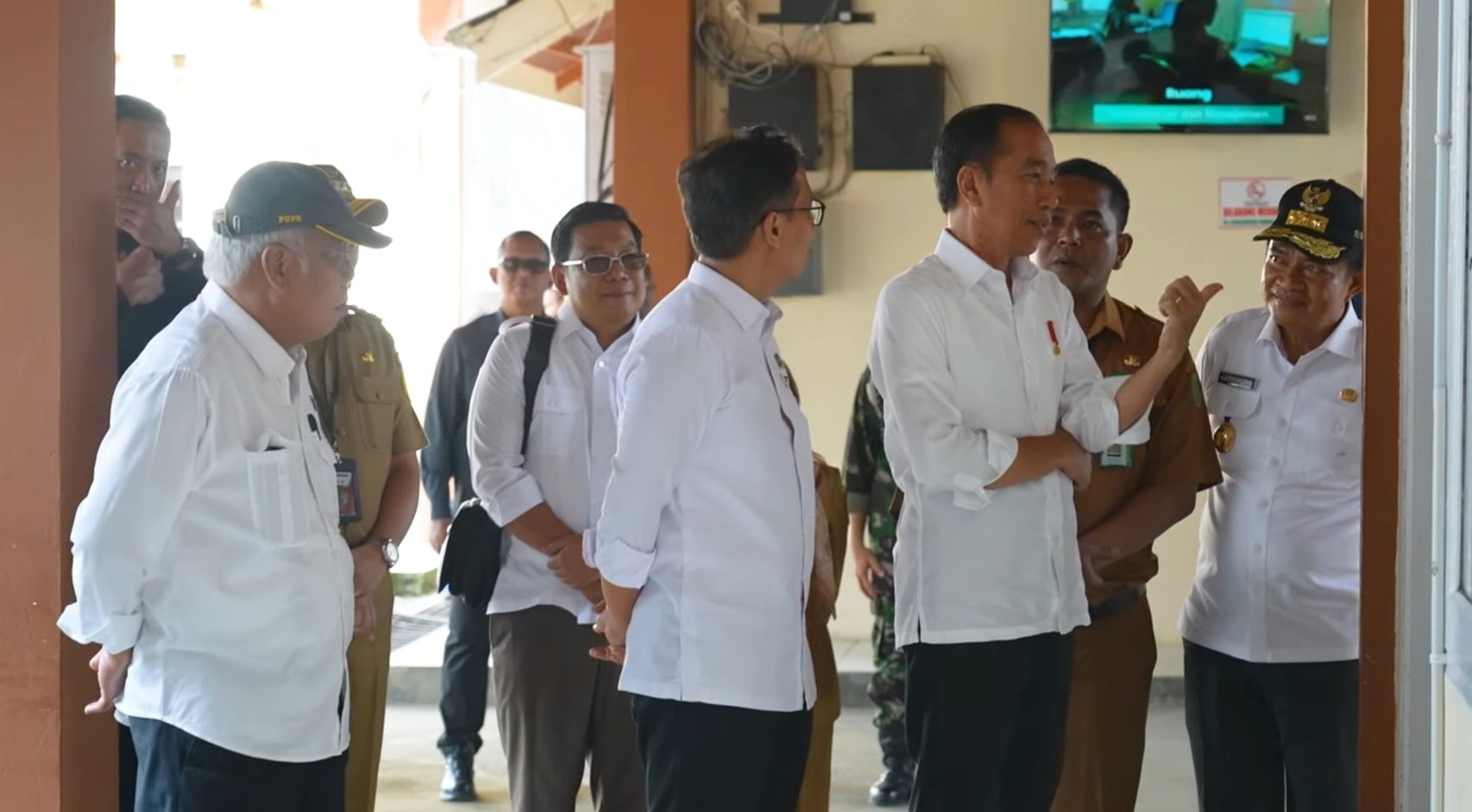Jokowi tinjau RS di Sumut (SinPo.id/Setpres)