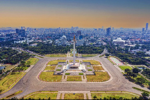 Ilustrasi Ibu Kota Jakarta. (Foto/Instagram: Monumen Nasional)