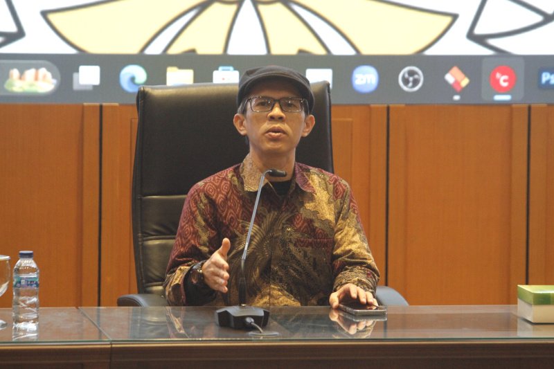 Pengamat politik dari Universitas Al Azhar Indonesia, Ujang Komarudin (SinPo.id/ Ashar)