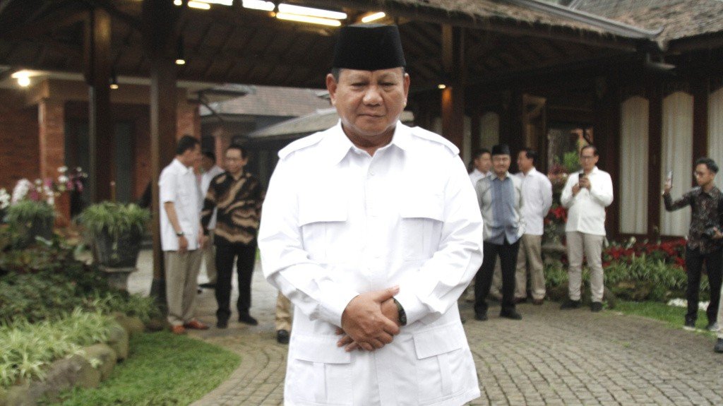Menhan Prabowo Subianto (SinPo.id/ Ashar)