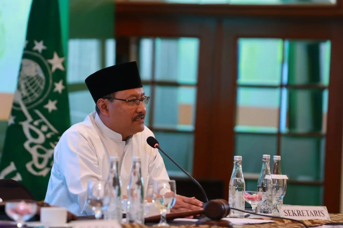 Sekretaris Jenderal (Sekjen) Pengurus Besar Nahdlatul Ulama (Sekjen PBNU) Saifullah Yusuf (Gus Ipul). (SinPo.id/Dok. PBNU)