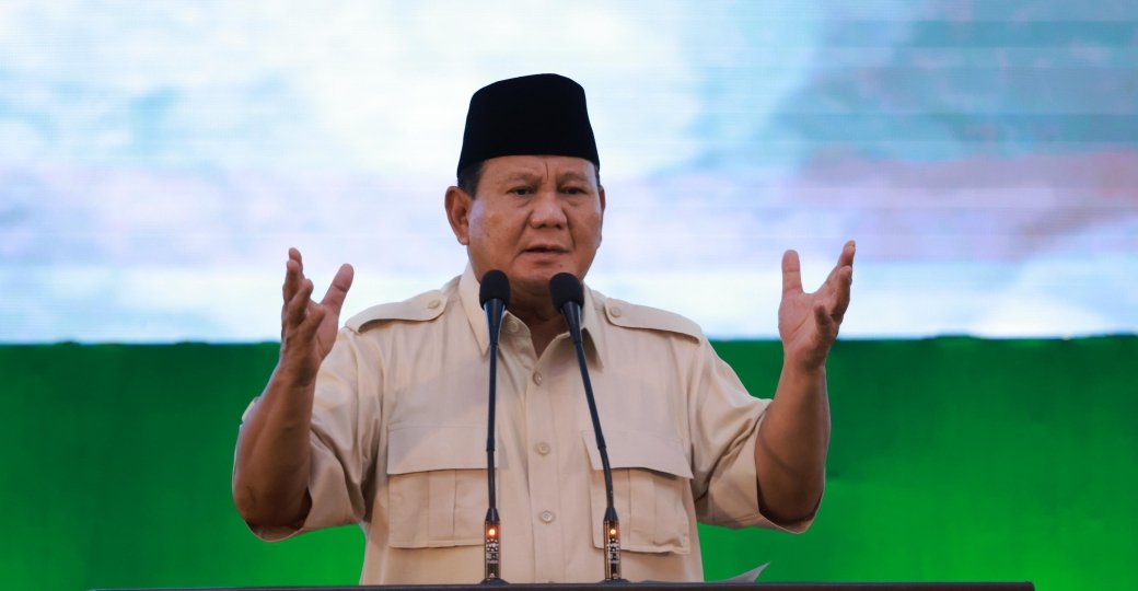 Silaturahmi Kebangsaan Prabowo dengan muslimat NU Jawa Timur (SinPo.id/ Tim Media)