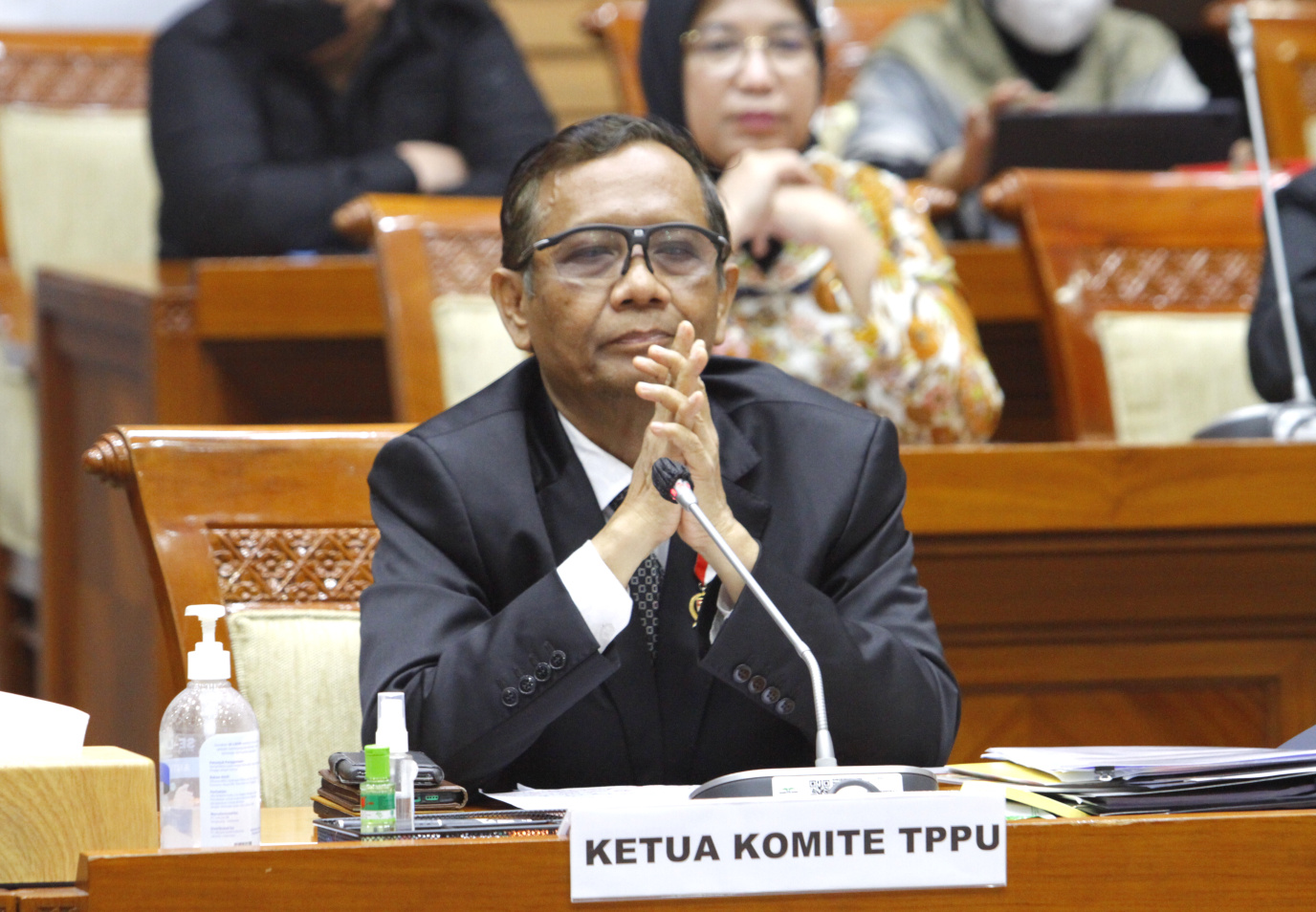 Komisi III gelar RDP dengan Ketua TPPU dan Menkopulhukam Mahfud MD membahas polemik temuan transaksi Rp 349 Triliun (Ashar/SinPo.id)