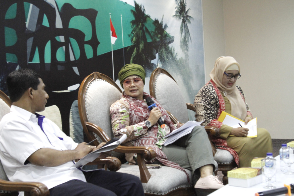 Koordinatoriar Wartawan Parlemen gelar diskusi membahas RUU Kesejahteraan Ibu dan Anak Dalam Tantangan Generasi yang Unggul (Ashar/SinPo.id)