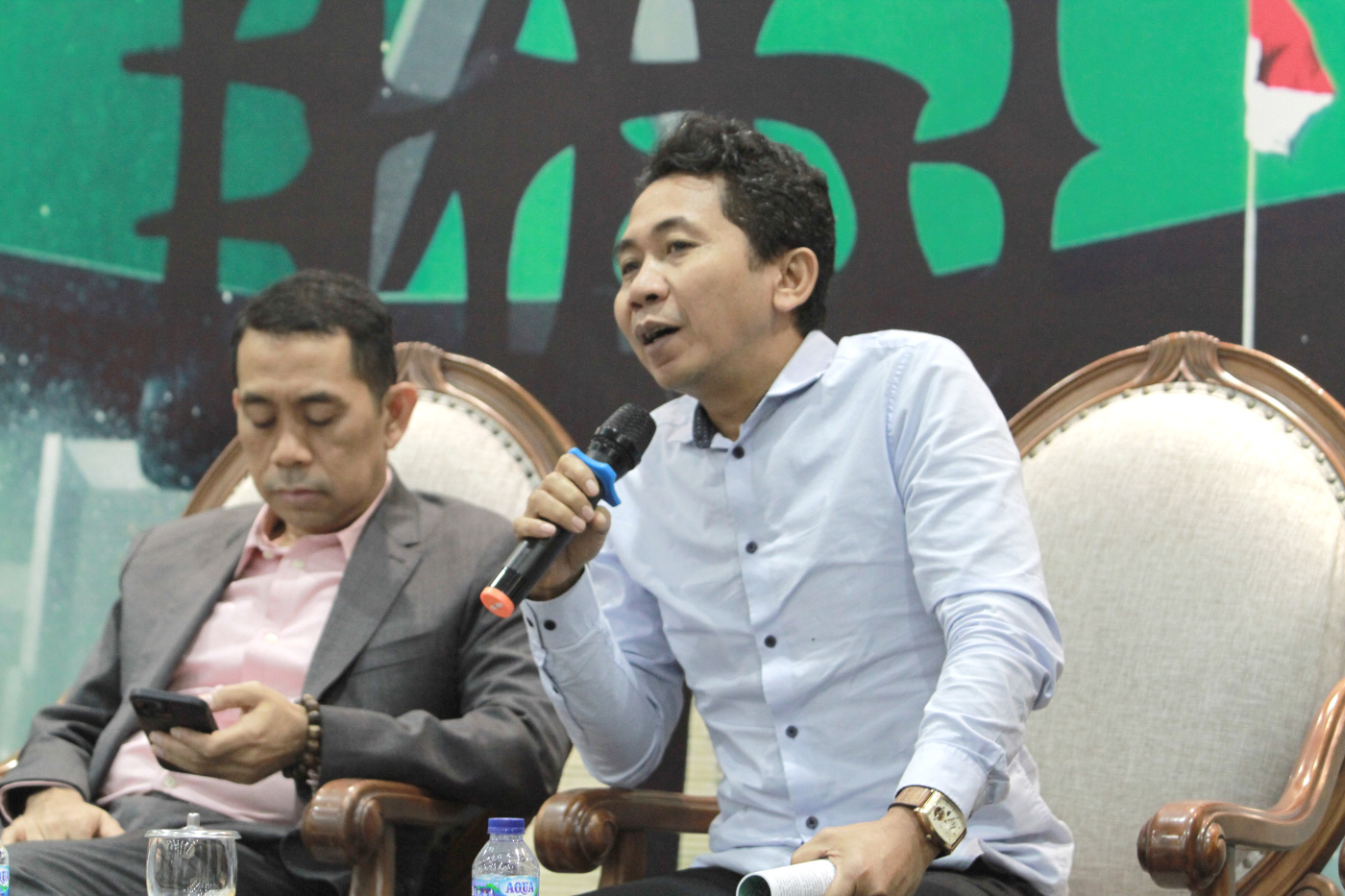 Koordinatoriat Wartawan Parlemen gelar diskusi Gaya Hedon, LHKPN Pejabat Kemenkeu jadi sorotan (Ashar/SinPo.id)